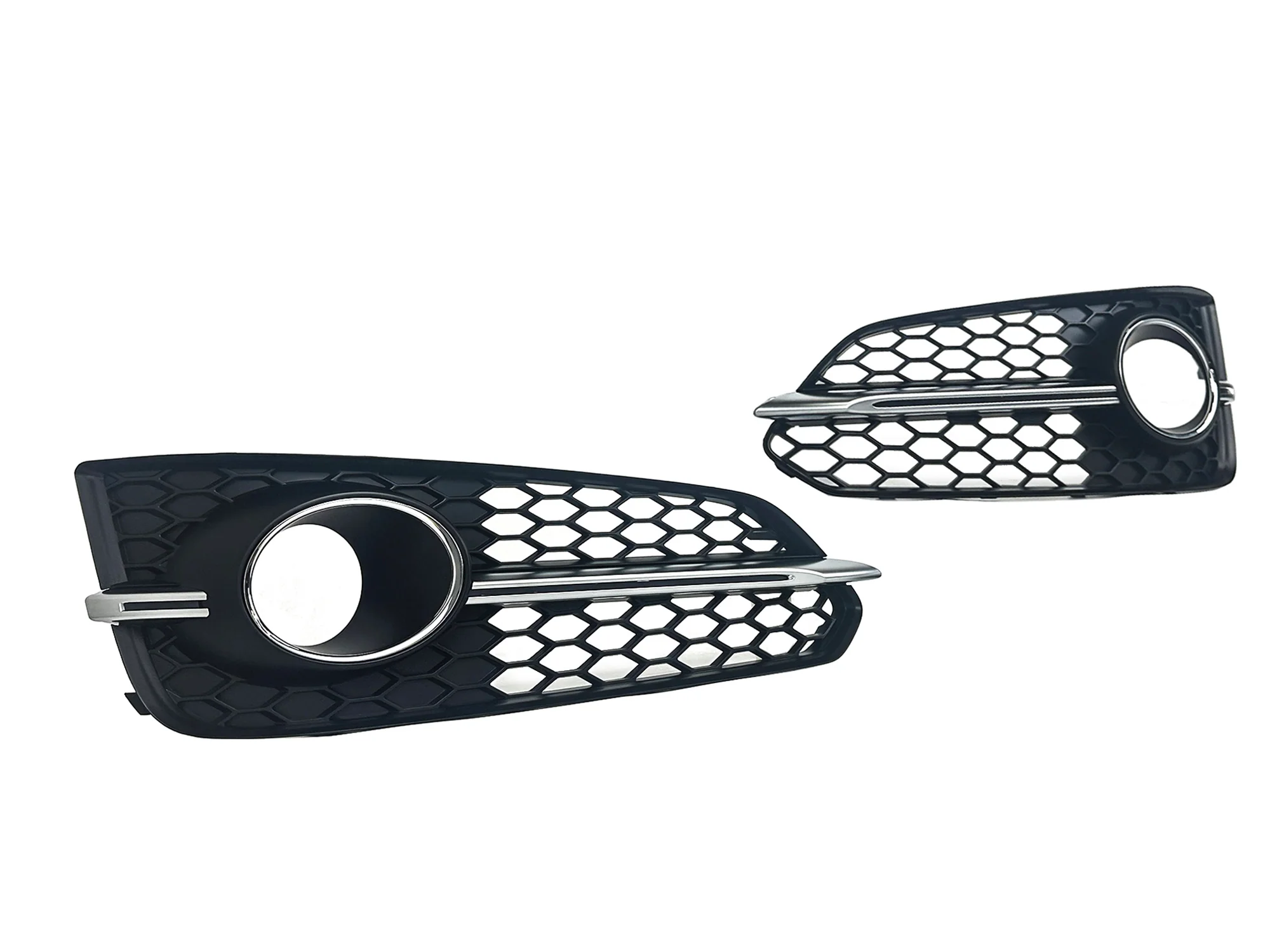 Pair For 2015-2018 Audi S8 A8 Front Left+Right Fog Light Covers 4H0-807-679-AB-3FZ - Image 6