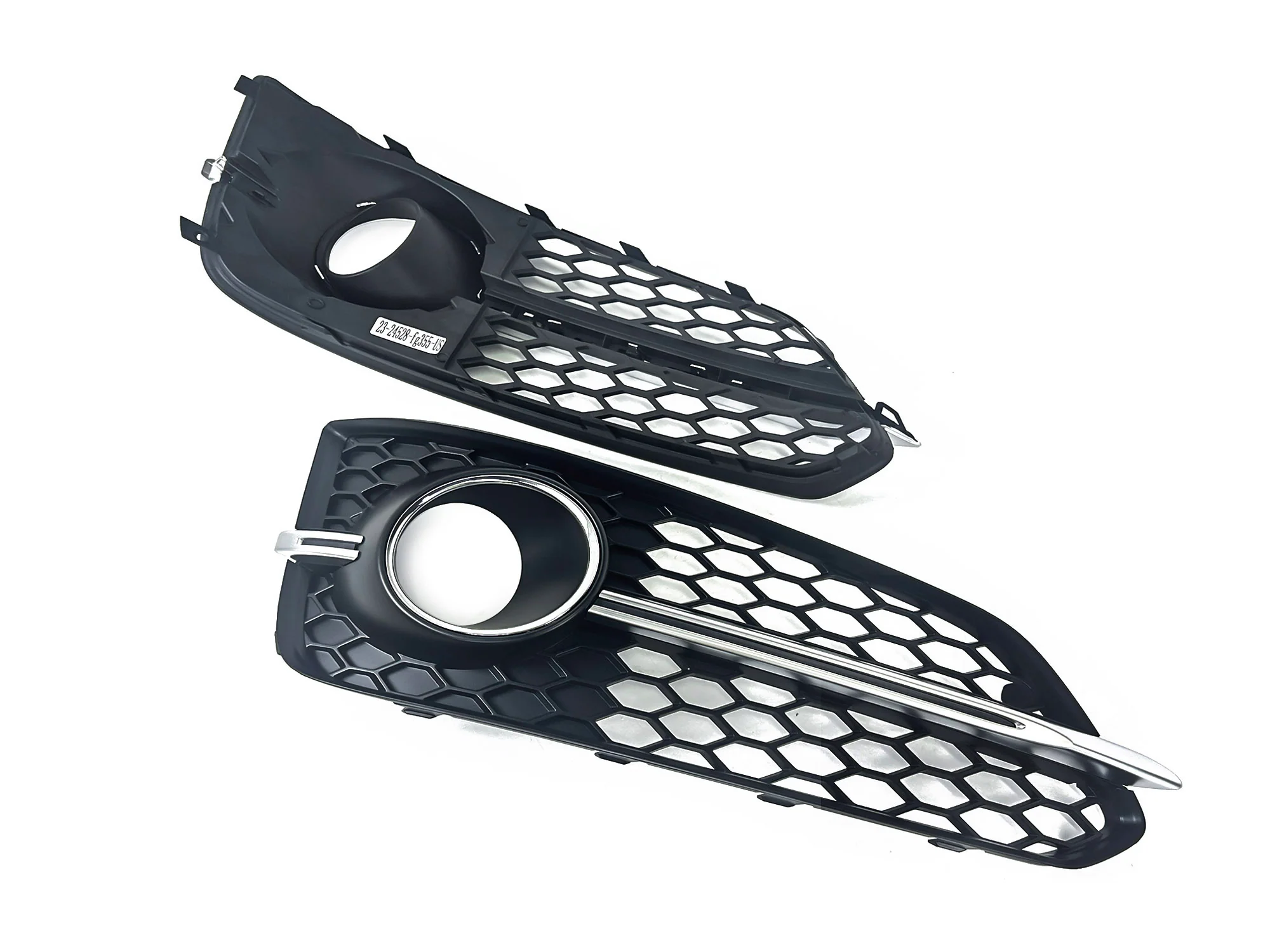 Pair For 2015-2018 Audi S8 A8 Front Left+Right Fog Light Covers 4H0-807-679-AB-3FZ - Image 7