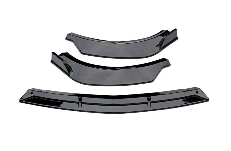 Gloss Black Front Bumper Splitter For Mercedes E-Class W213 Sedan AMG 2021-2023 - Image 9