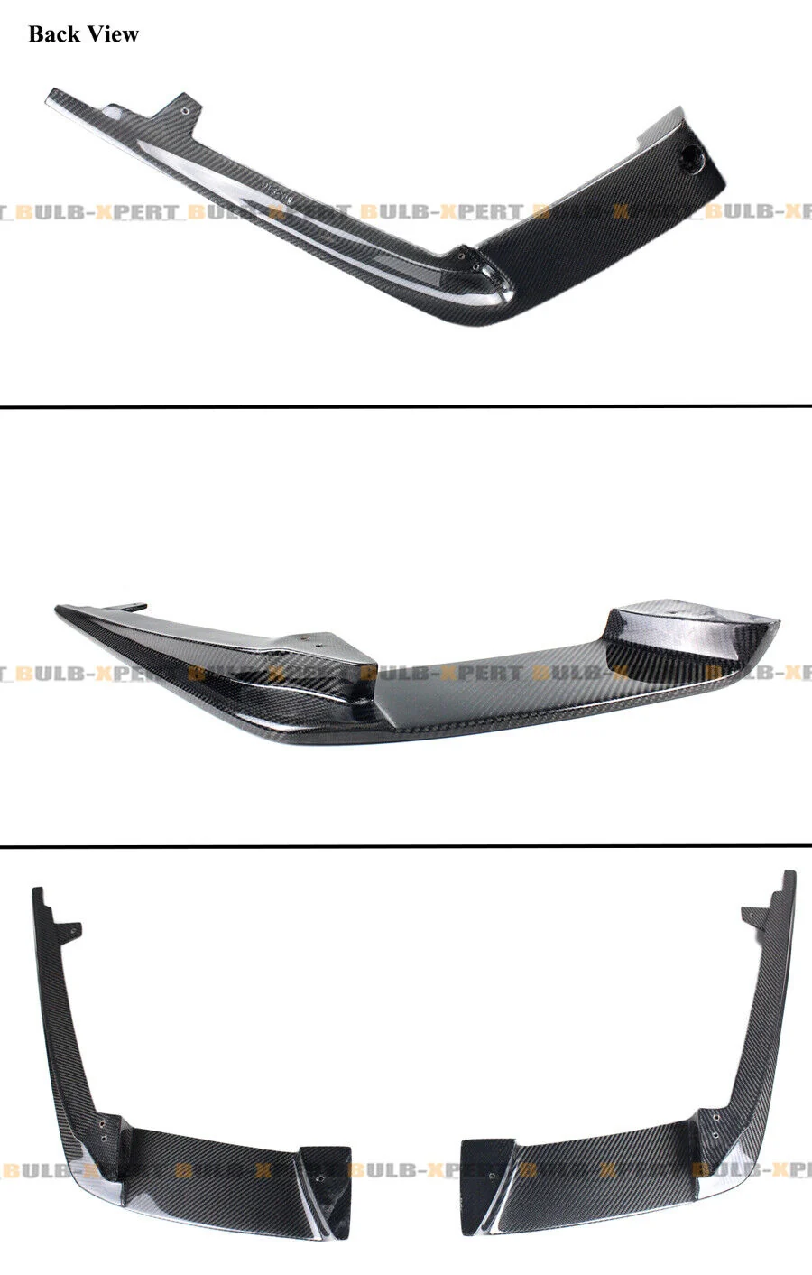 For BMW 2018-2023 BMW F90 M5 Carbon Fiber Rear Bumper Diffuer Lower Valance - Image 4