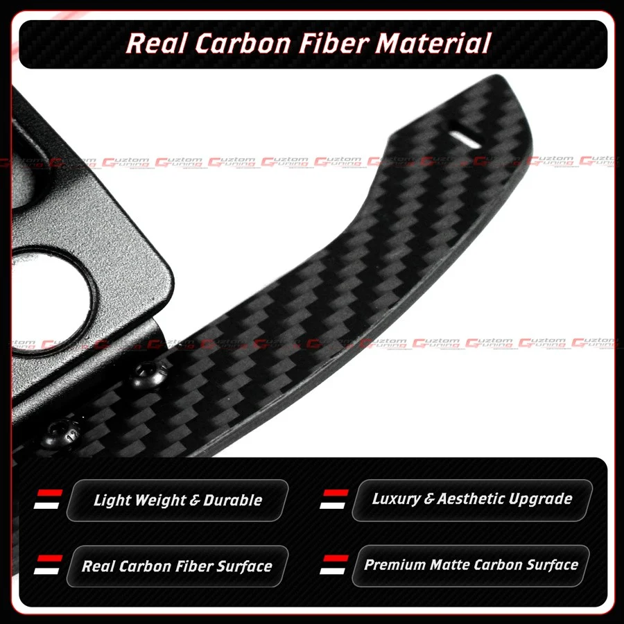 For BMW F20 F30 F32 F87 F80 F82 Carbon Fiber Replacement Magnetic Paddle Shifter - Image 6