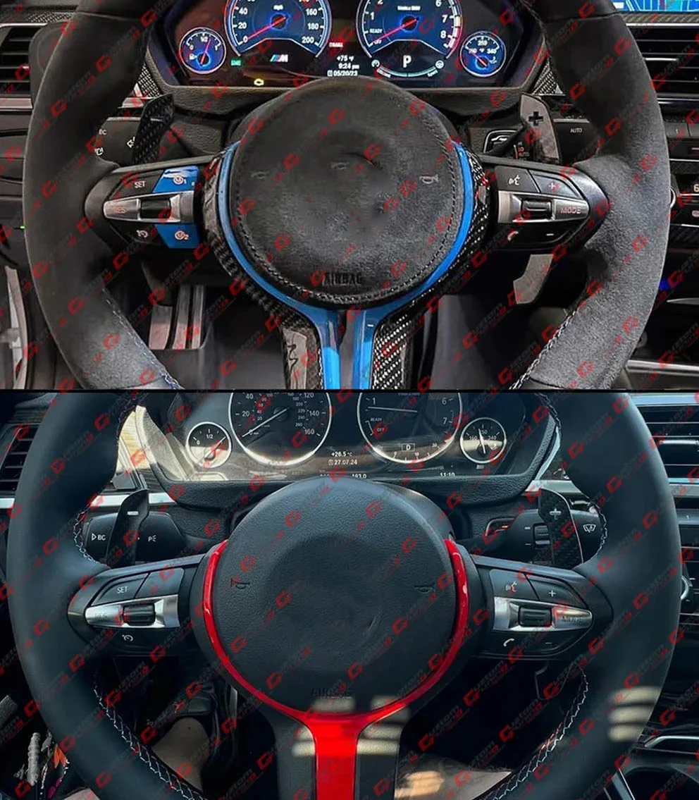 For BMW F20 F30 F32 F87 F80 F82 Carbon Fiber Replacement Magnetic Paddle Shifter - Image 8