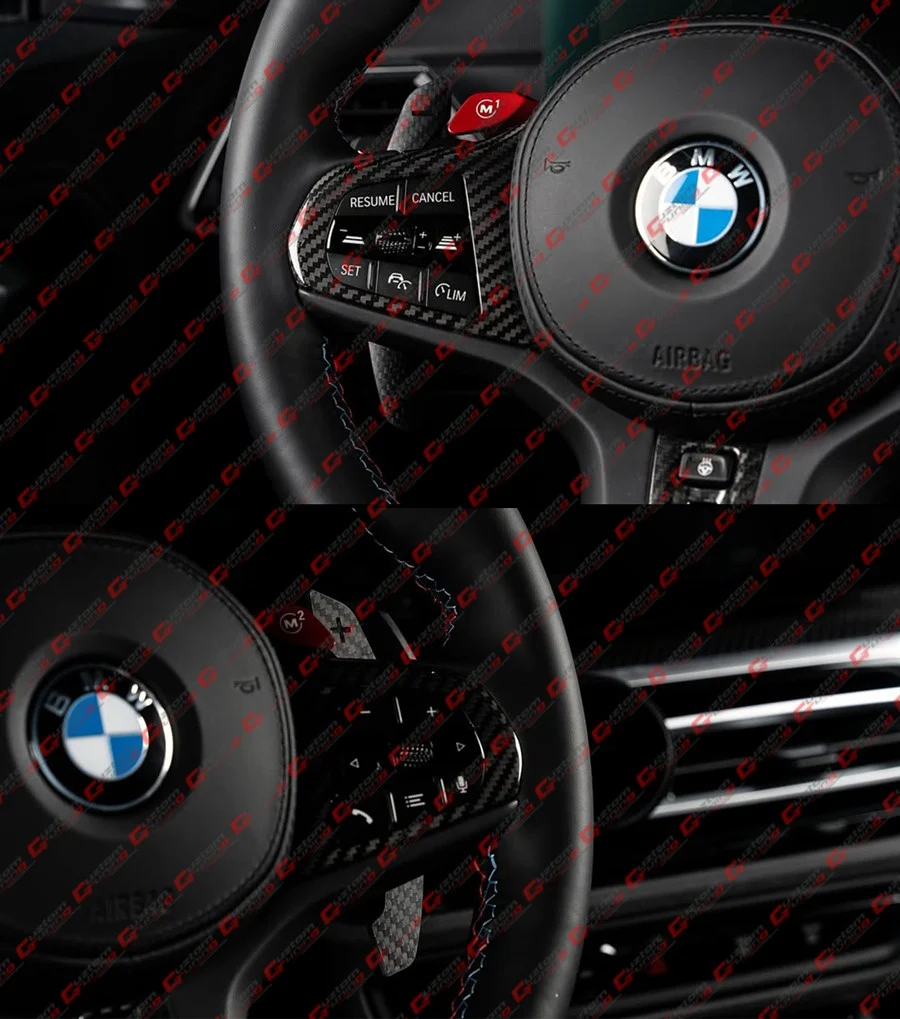 For BMW G20 G22 G87 G80 G82 F95 Carbon Fiber Replacement Magnetic Paddle Shifter - Image 10