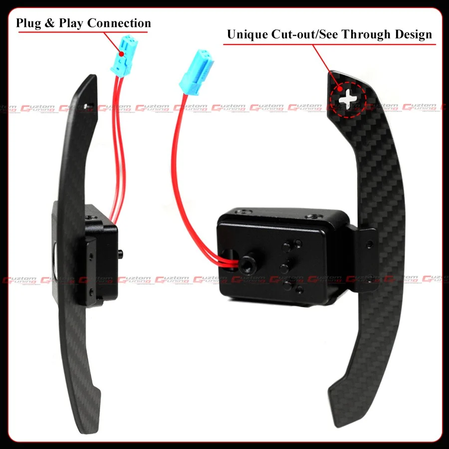 For BMW G20 G22 G87 G80 G82 F95 Carbon Fiber Replacement Magnetic Paddle Shifter - Image 6