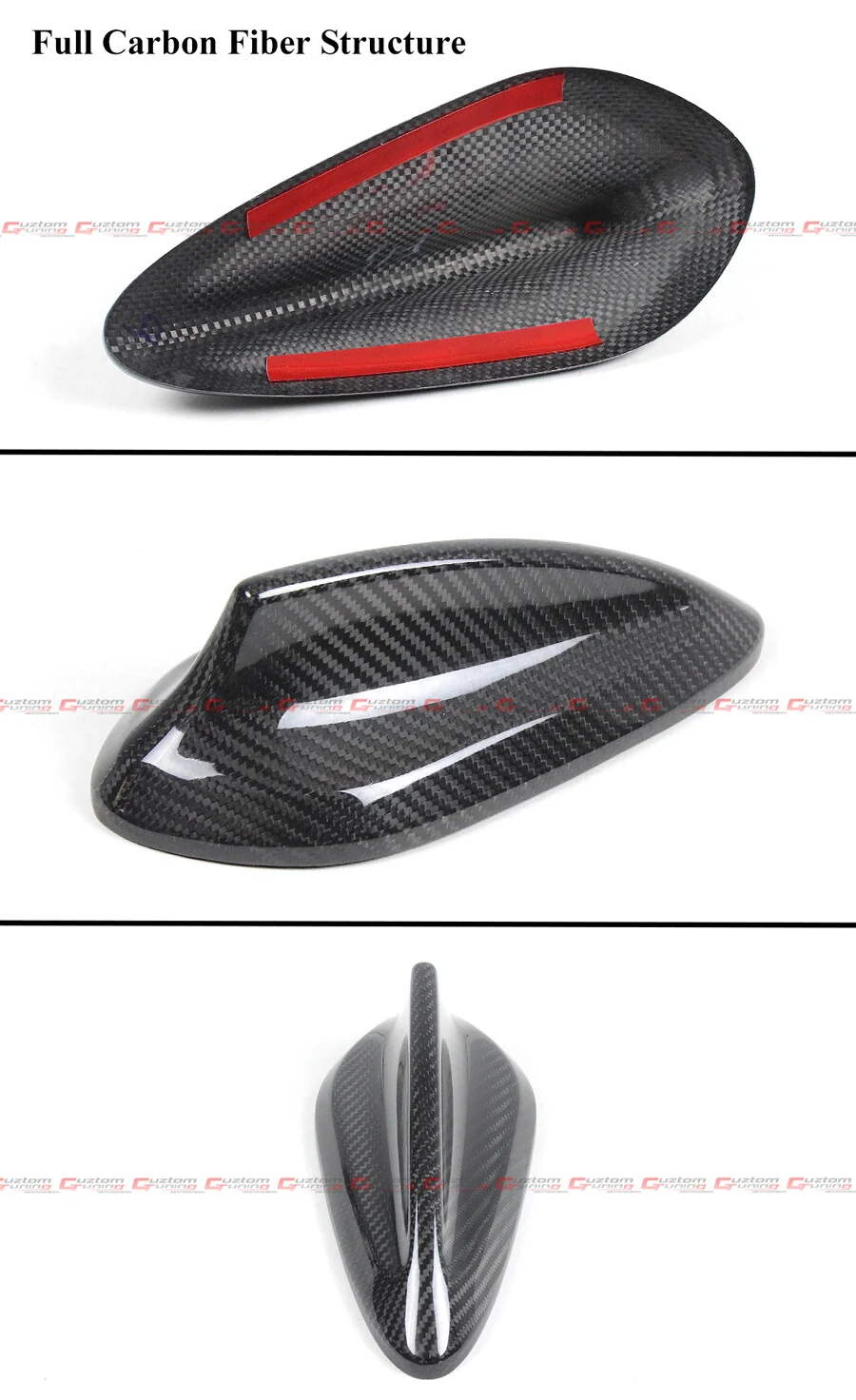 For BMW X3 X4 X3M X4M X5 X6 X5M X6M X7 Carbon Fiber Shark Fin Antenna Cover Cap - Image 3