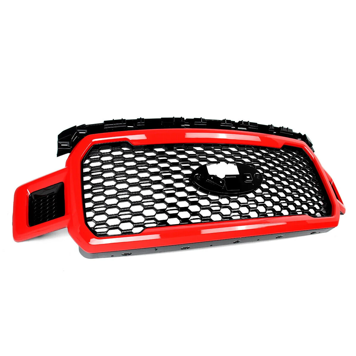 For Ford F-150 F150 2018-20 Front Radiator Grille Grill Assembly Race Red - Image 6