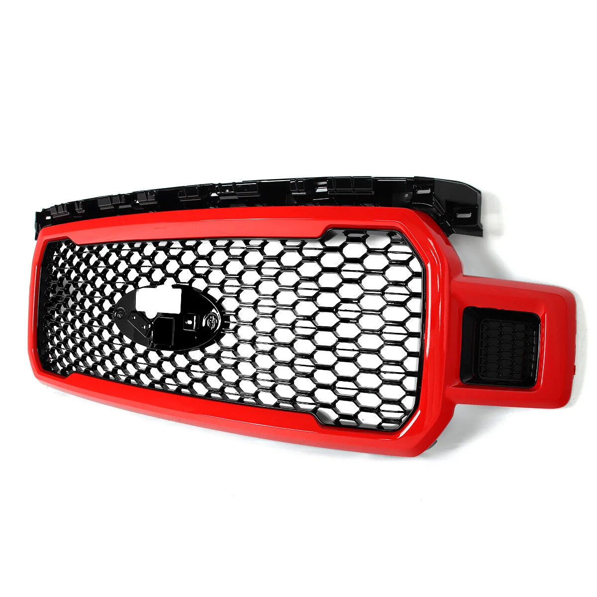 For Ford F-150 F150 2018-20 Front Radiator Grille Grill Assembly Race Red - Image 7