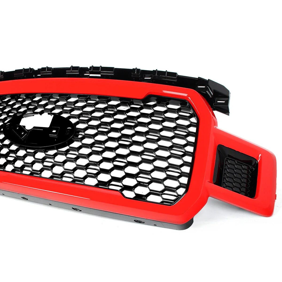 For Ford F-150 F150 2018-20 Front Radiator Grille Grill Assembly Race Red - Image 9