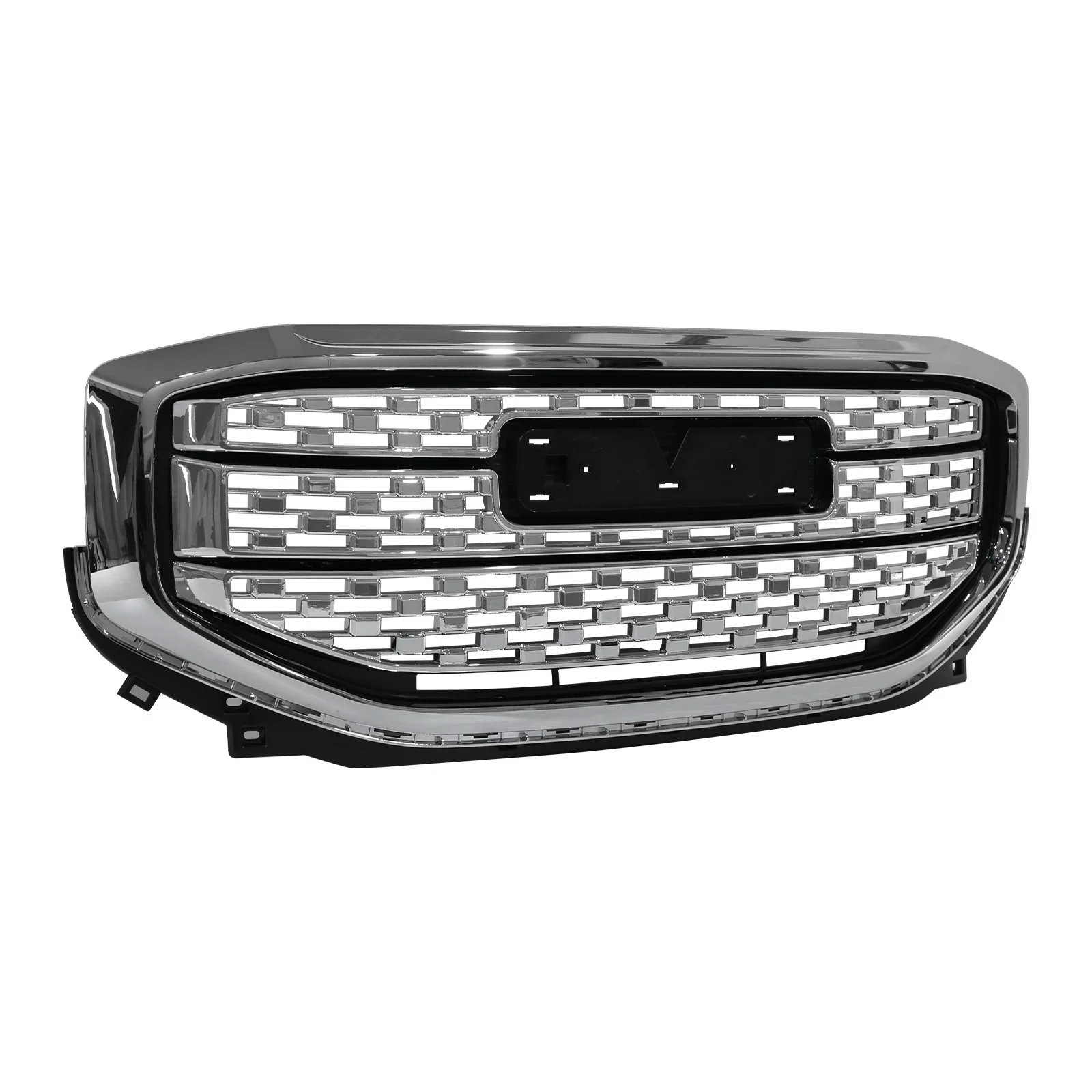 For GMC Acadia Denali 2017 2018 2019 Front Upper Bumper Grille Chrome 84378394 - Image 4