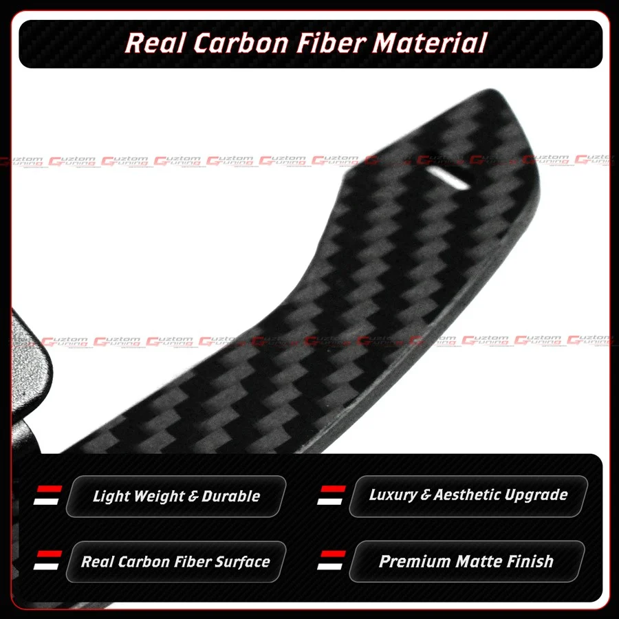 For 2014-2026 Lexus IS350 IS300 RC350 RC F Carbon Fiber Magnetic Paddle Shifter - Image 7