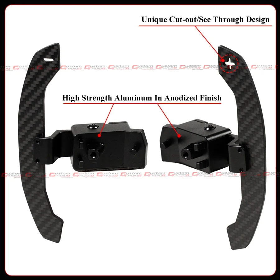 For Lexus RX UX LS RZ Toyota Camry Corolla Carbon Fiber Magnetic Paddle Shifter - Image 5