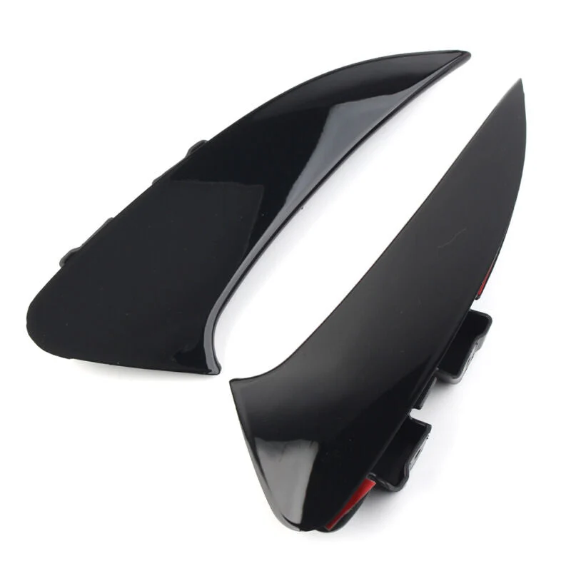 Gloss Black Rear Canards Side Air Vents Trims For Mercedes C118 CLA 200 250 35 45 AMG 2020-2024 - Image 5
