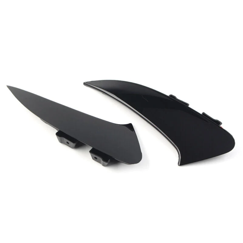 Gloss Black Rear Canards Side Air Vents Trims For Mercedes C118 CLA 200 250 35 45 AMG 2020-2024 - Image 7