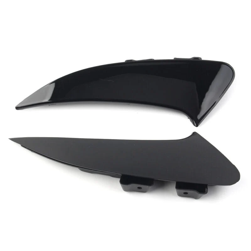 Gloss Black Rear Canards Side Air Vents Trims For Mercedes C118 CLA 200 250 35 45 AMG 2020-2024 - Image 8