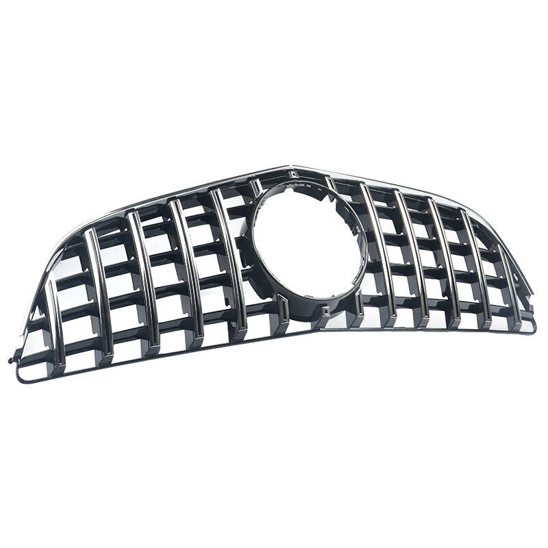Chrome Front Grill For Mercedes W207 C207 E400 E500 E550 Coupe 2014-2017 w/o Camera - Image 3