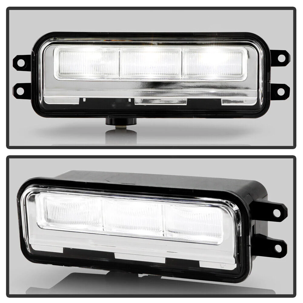 For 2022-2024 Toyota Tundra Bumper LED Fog Lights Driving Lamps Pair Left+Right - Image 7