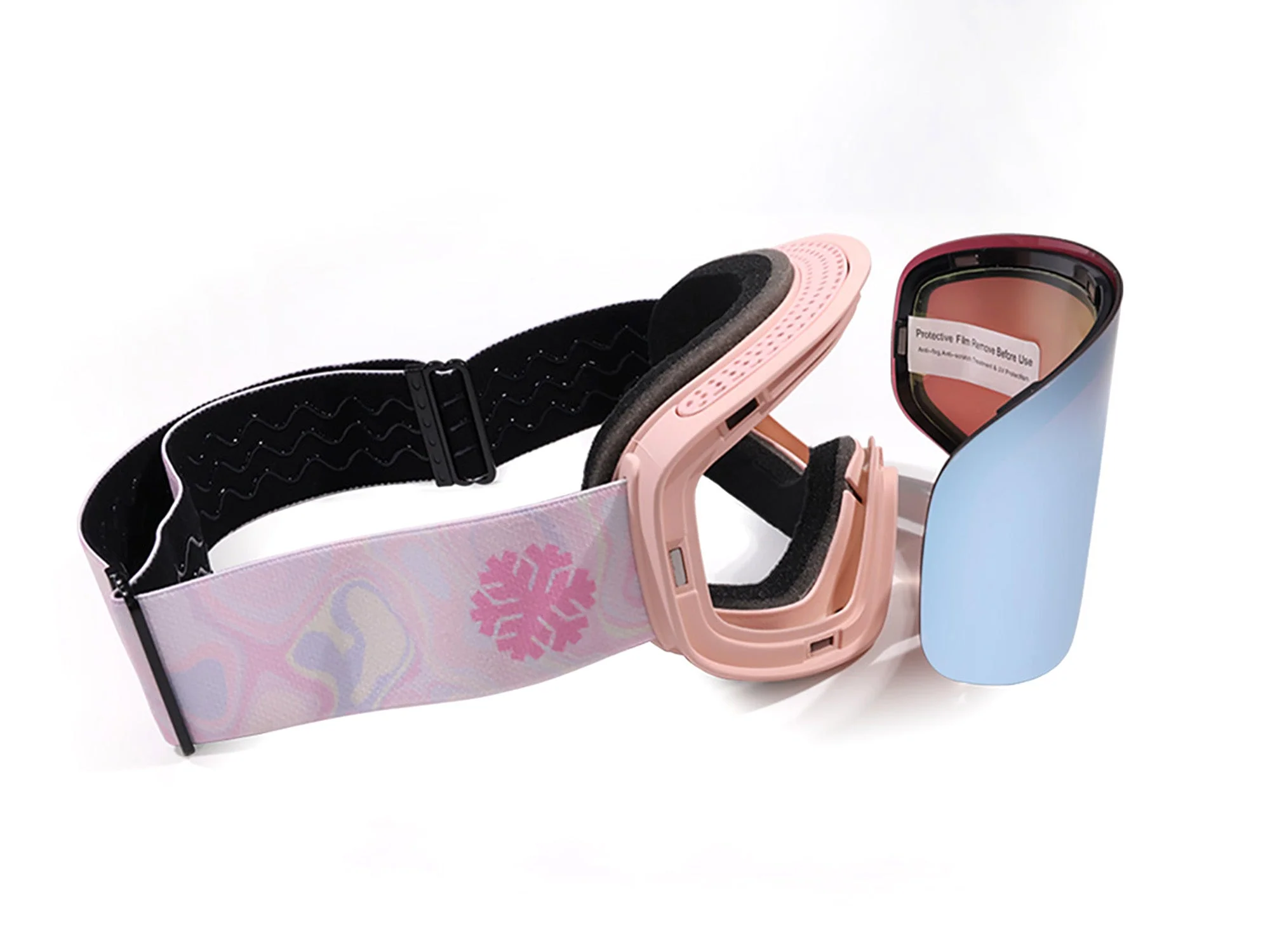 UV400 Sunglasses Eyeglasses Snow Ski Goggles Anti-Fog Double Lens Anti-Slip OTG Design HB-197B - Image 15