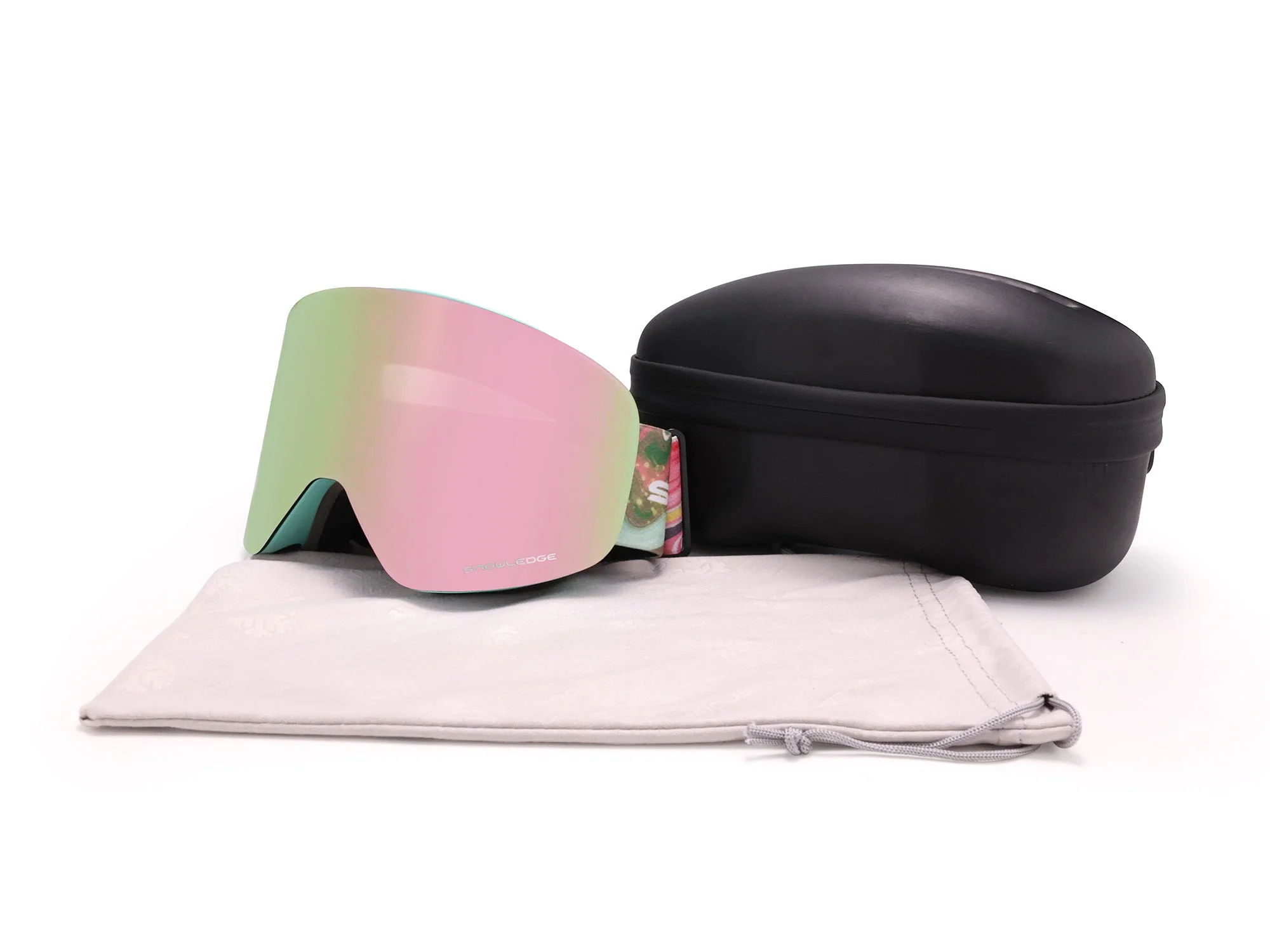 UV400 Sunglasses Eyeglasses Snow Ski Goggles Anti-Fog Double Lens Anti-Slip OTG Design HB-197B - Image 34