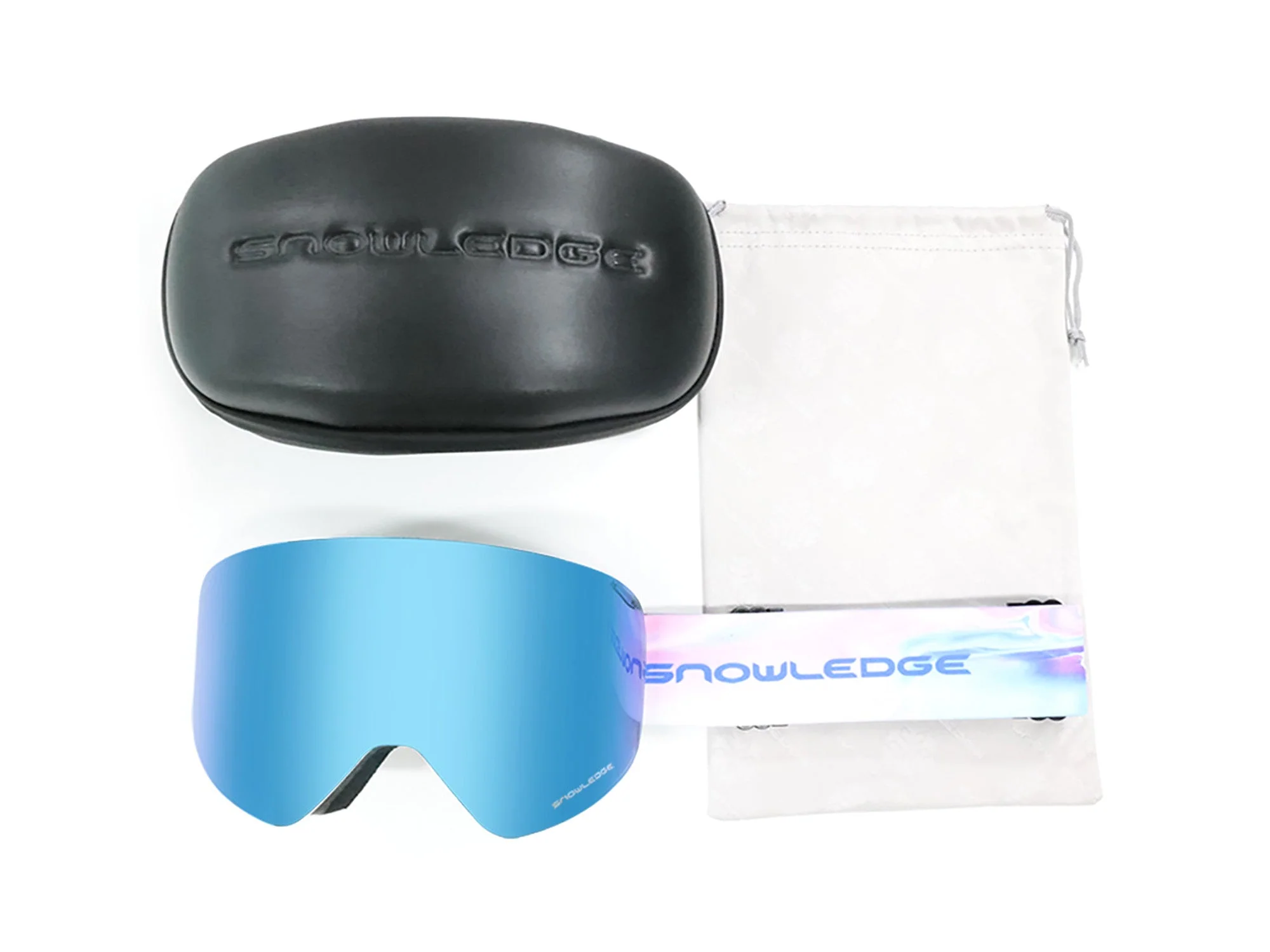 UV400 Sunglasses Eyeglasses Snow Ski Goggles Anti-Fog Double Lens Anti-Slip OTG Design HB-197B - Image 45