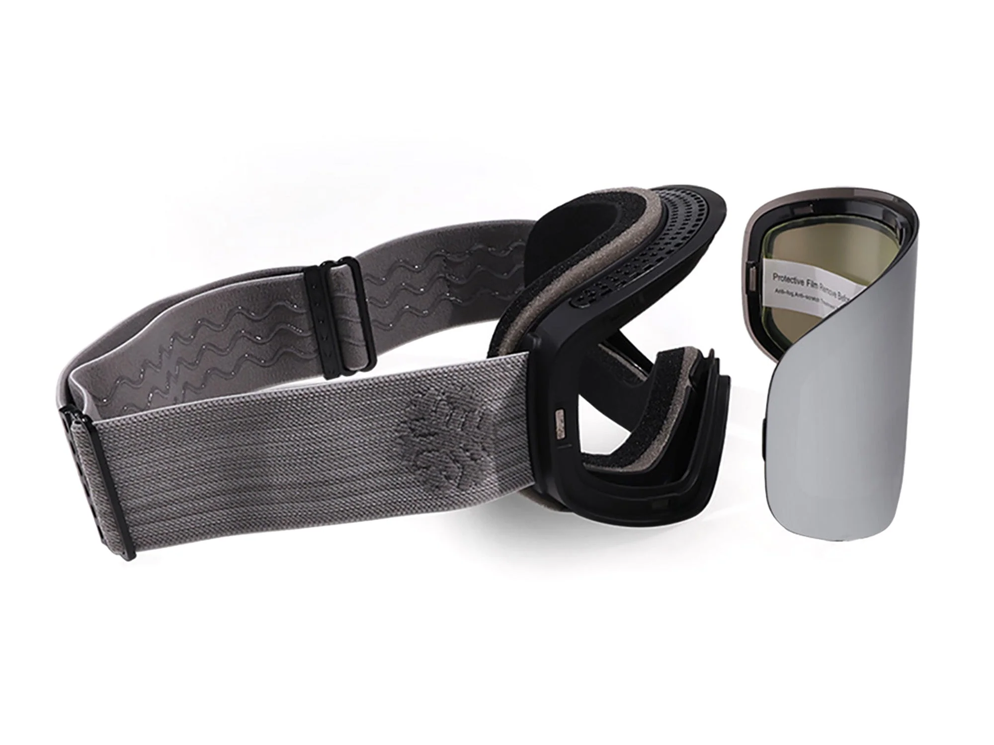 UV400 Sunglasses Eyeglasses Snow Ski Goggles Anti-Fog Double Lens Anti-Slip OTG Design HB-197B - Image 68