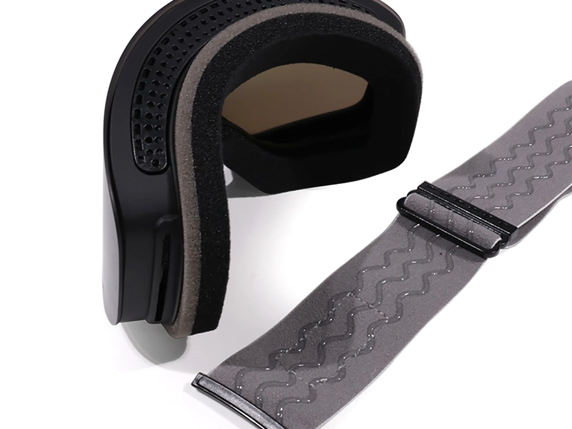UV400 Sunglasses Eyeglasses Snow Ski Goggles Anti-Fog Double Lens Anti-Slip OTG Design HB-197B - Image 70