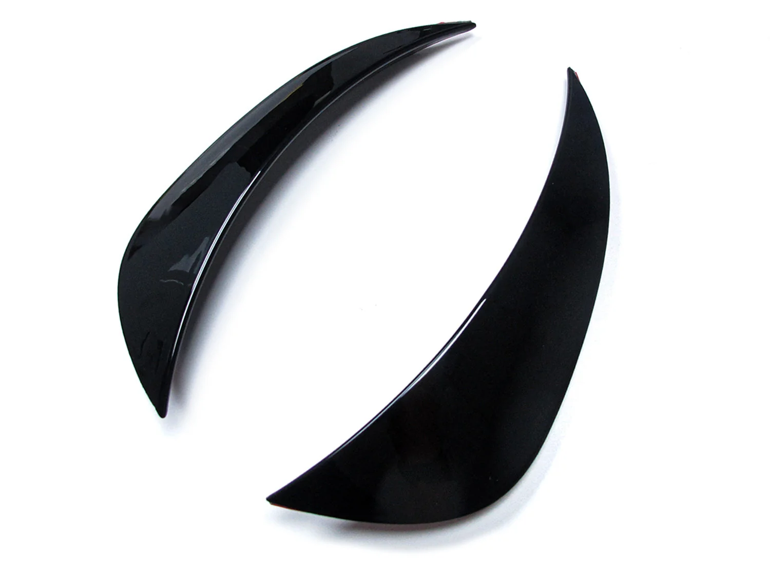 Front Bumper Canards Side Vent Gloss Black Fit For Mercedes C-Class W205 Sedan Coupe AMG Sport 2015-2018 pz11 - Image 15
