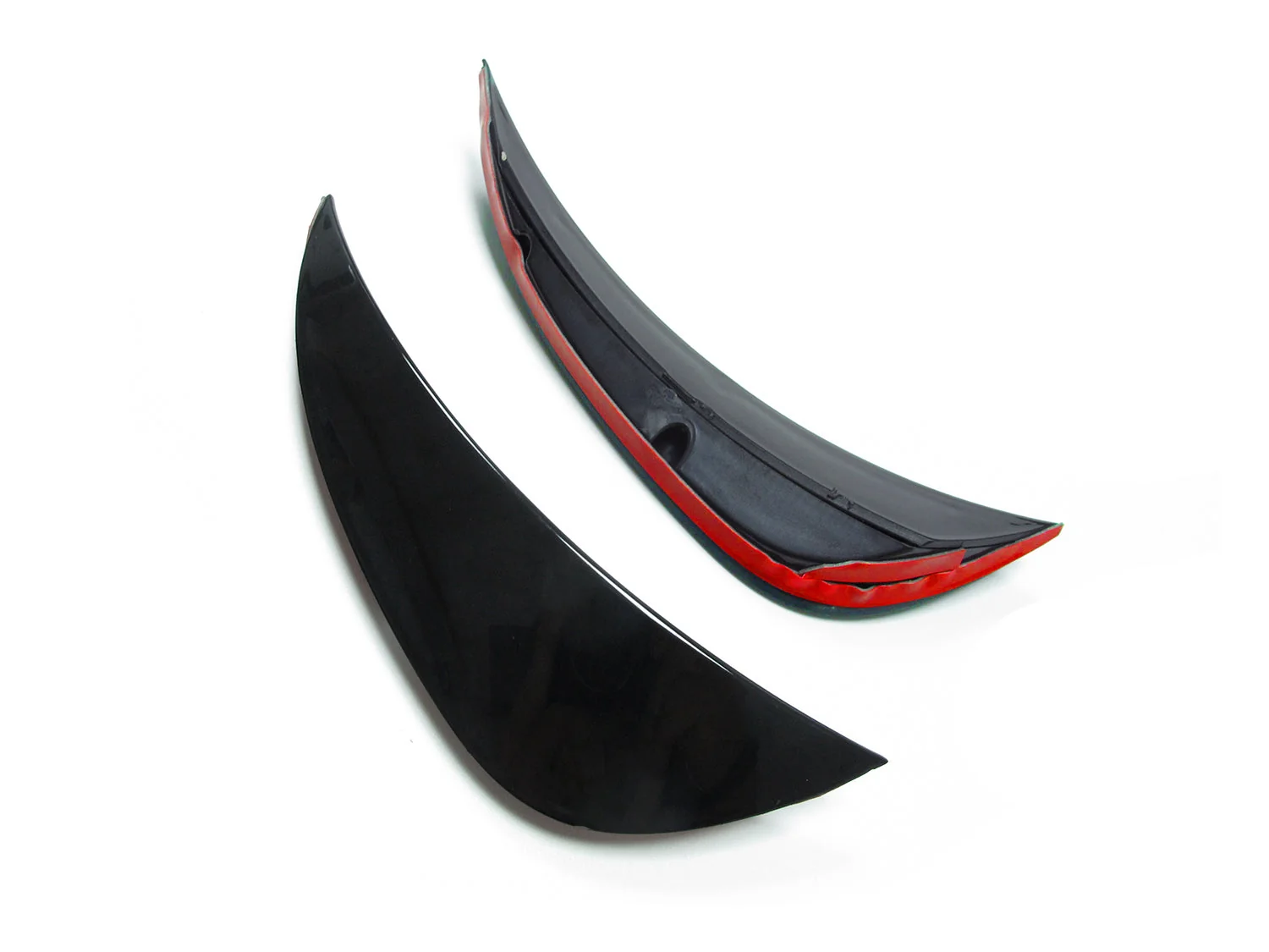 Front Bumper Canards Side Vent Gloss Black Fit For Mercedes C-Class W205 Sedan Coupe AMG Sport 2015-2018 pz11 - Image 7