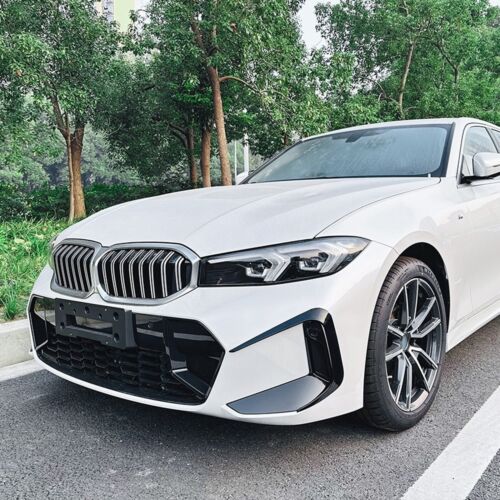 Front Bumper Fog Light Canards Trim Kit For BMW 3 Series G20 G21 LCI M Sport 2023 2024 - Image 7