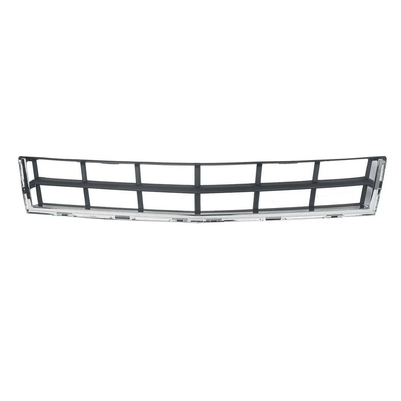 Front Bumper Grille Chrome & Black Lower Grill End for 2010-2012 Cadillac SRX - Image 2