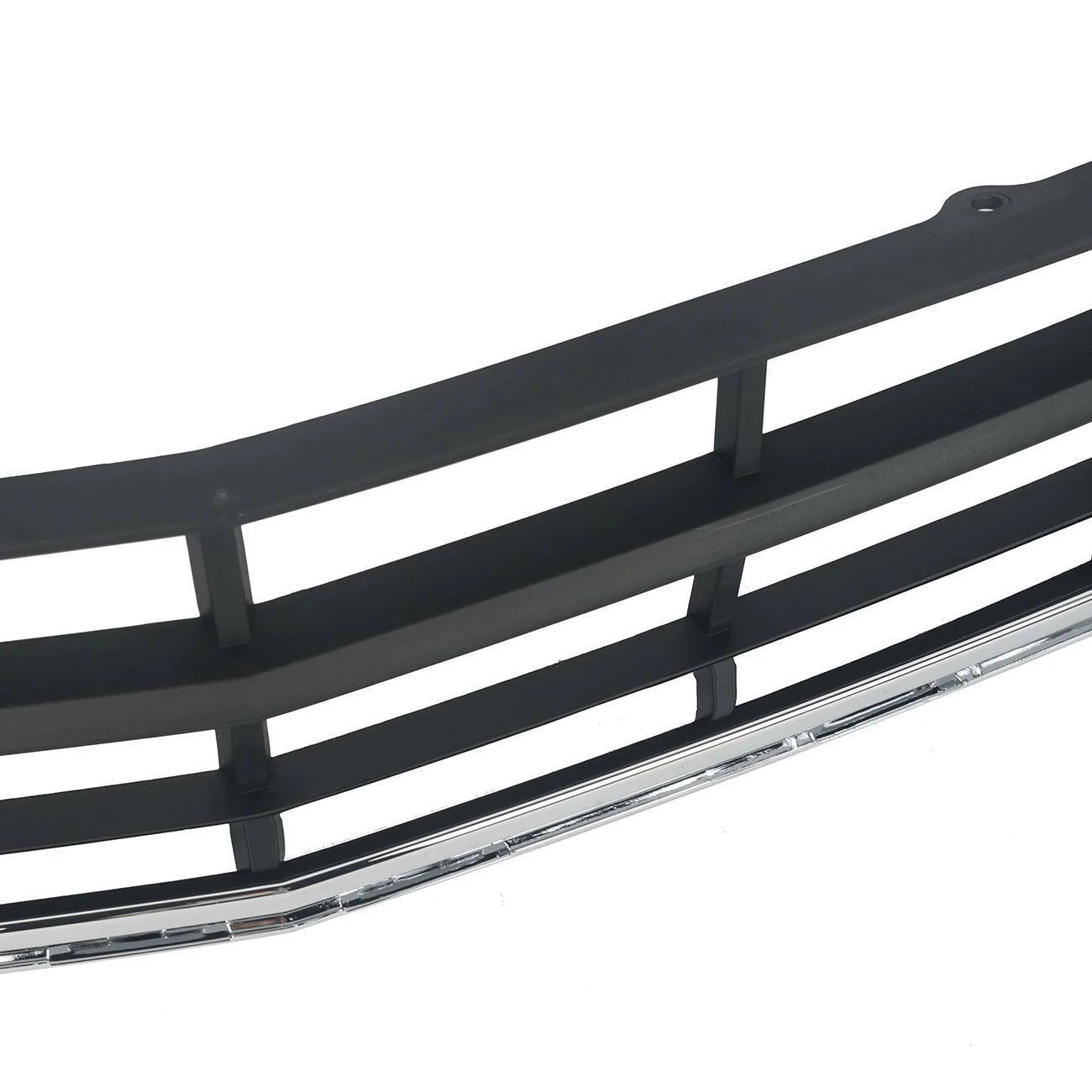 Front Bumper Grille Chrome & Black Lower Grill End for 2010-2012 Cadillac SRX - Image 4