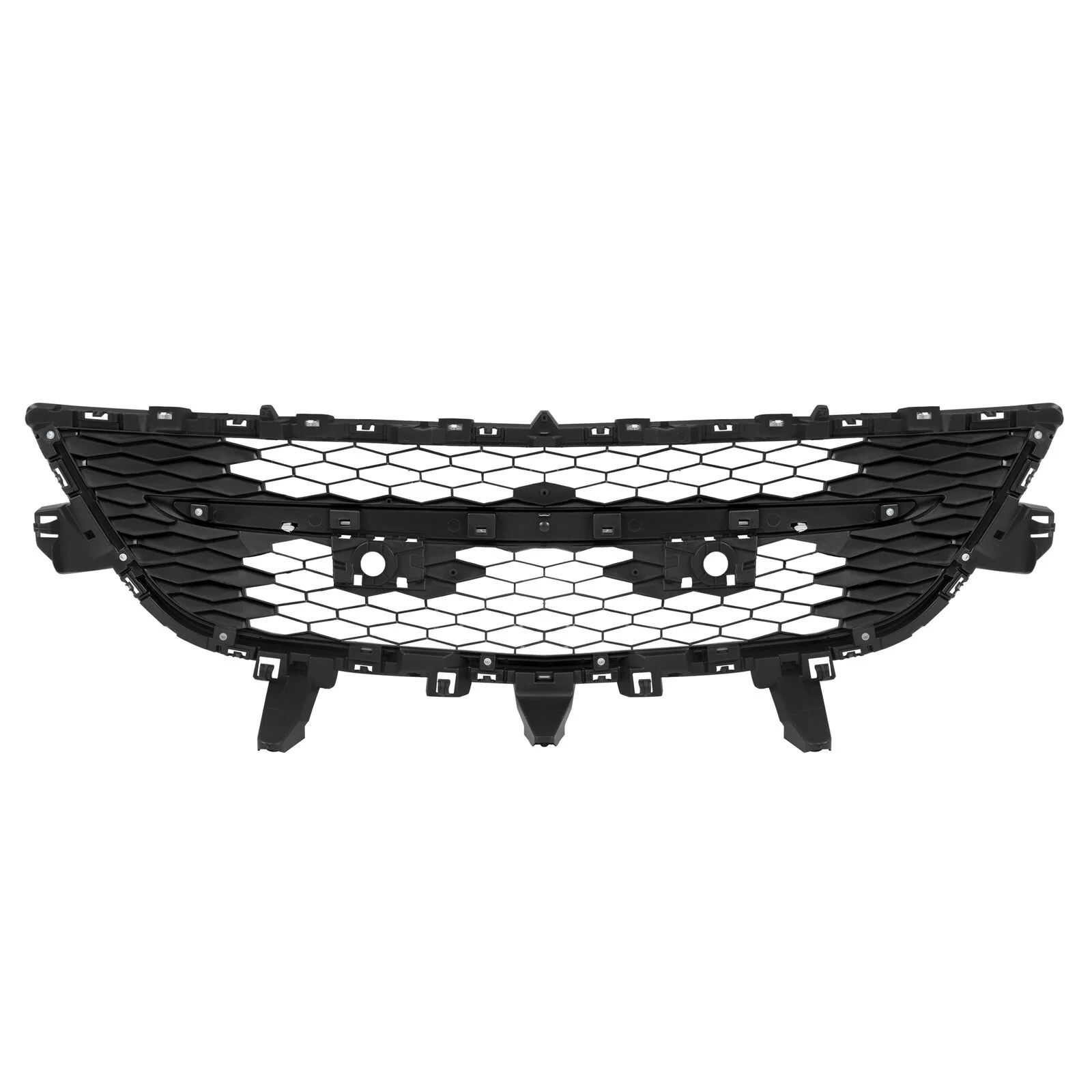 Front Bumper Grille w/ Chrome Surround Center Molding For Mazda CX-9 2010-2012 - Image 12