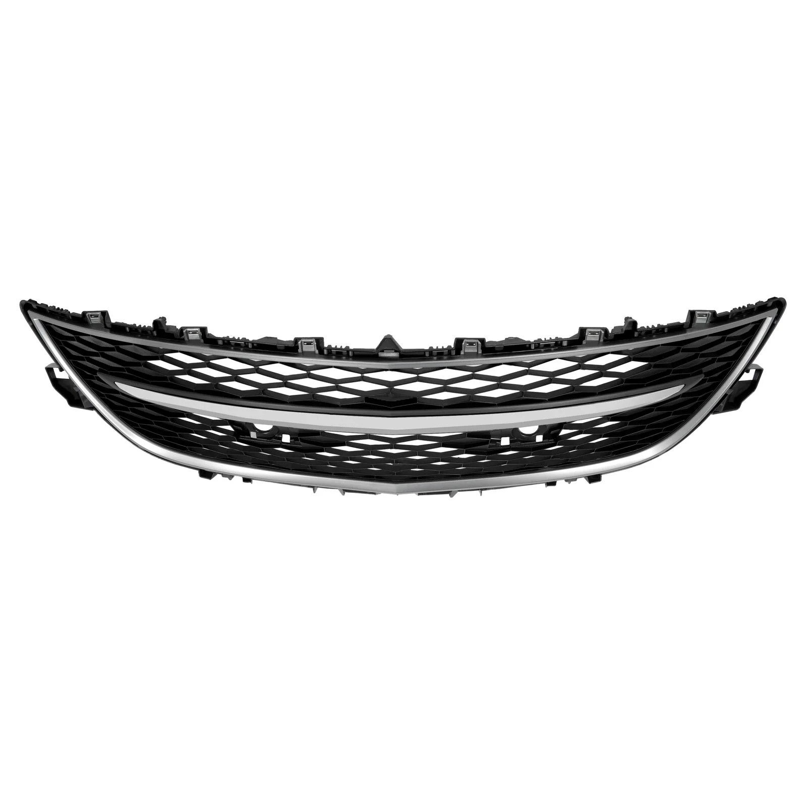 Front Bumper Grille w/ Chrome Surround Center Molding For Mazda CX-9 2010-2012 - Image 8