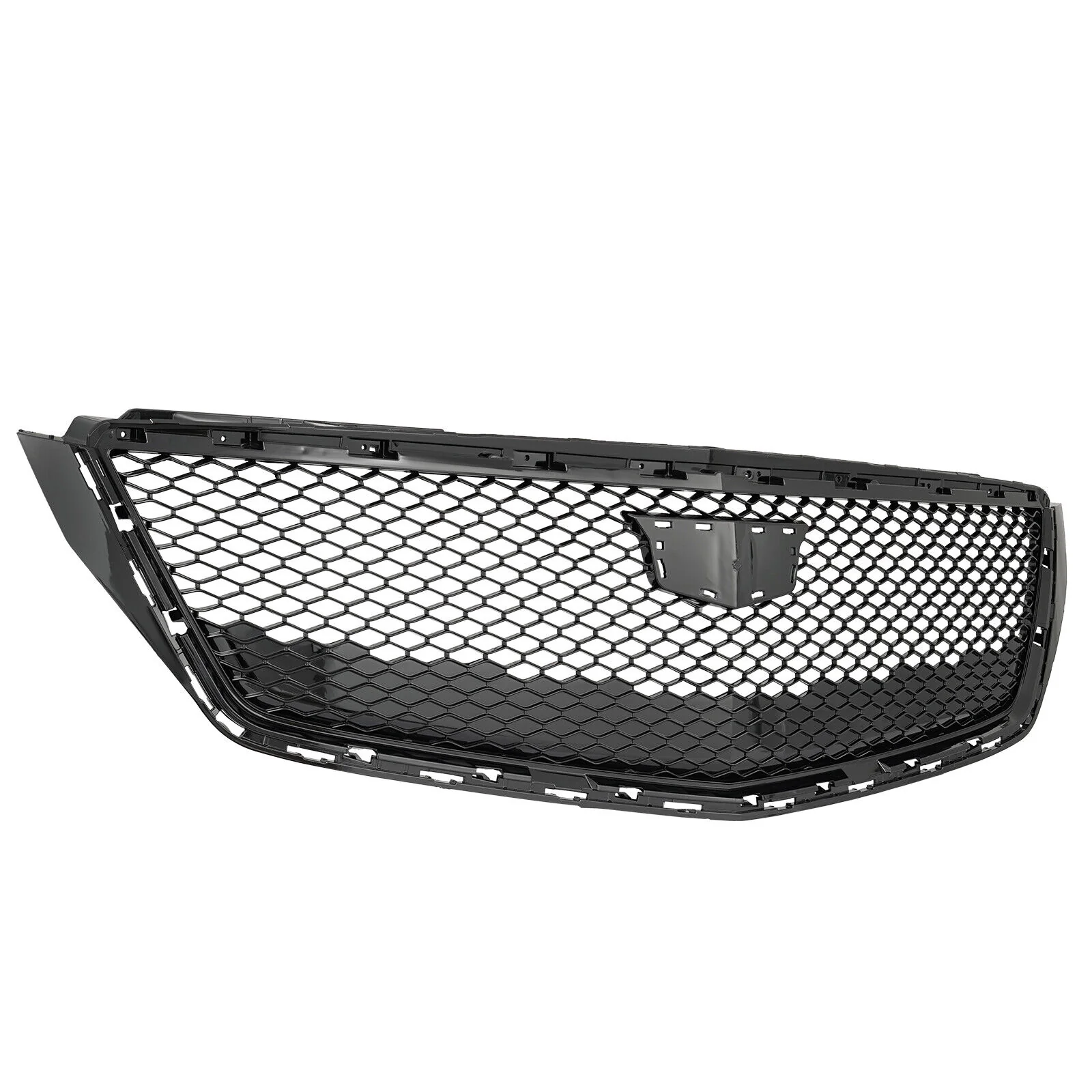 Front Bumper Hood Grille Honeycomb For 2018-2020 Cadillac XTS w/o Camera - Image 2