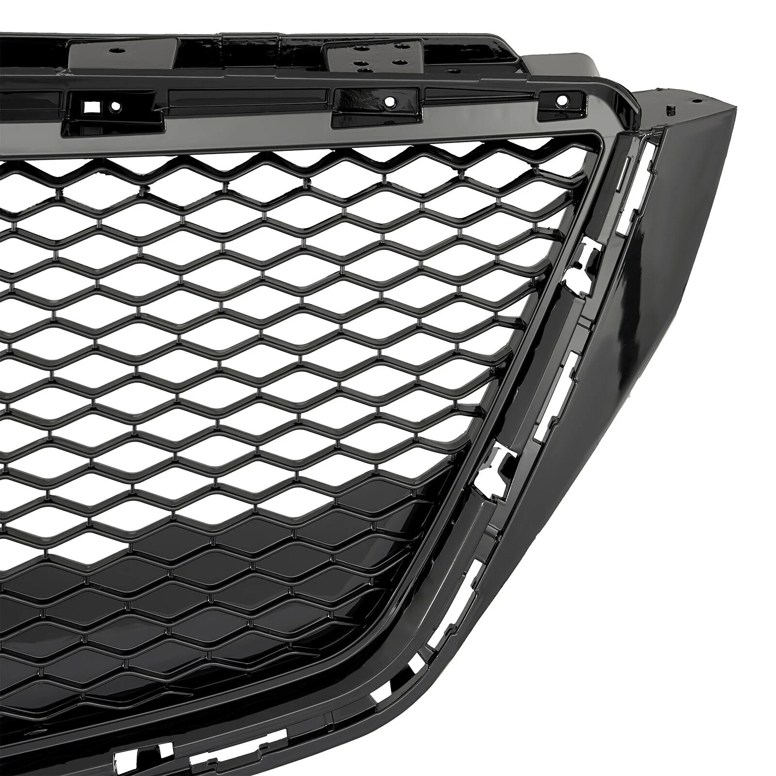 Front Bumper Hood Grille Honeycomb For 2018-2020 Cadillac XTS w/o Camera - Image 3