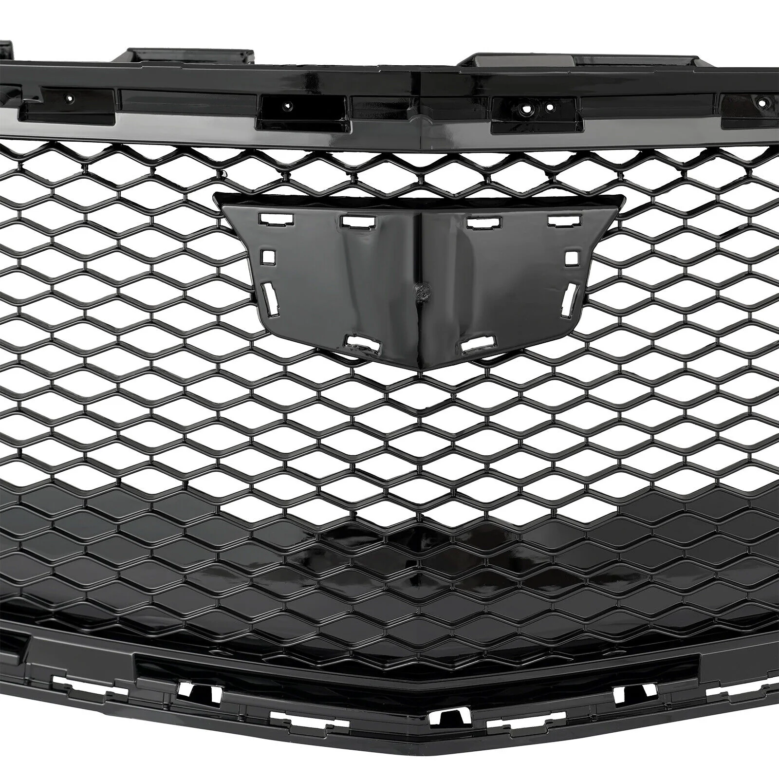 Front Bumper Hood Grille Honeycomb For 2018-2020 Cadillac XTS w/o Camera - Image 4