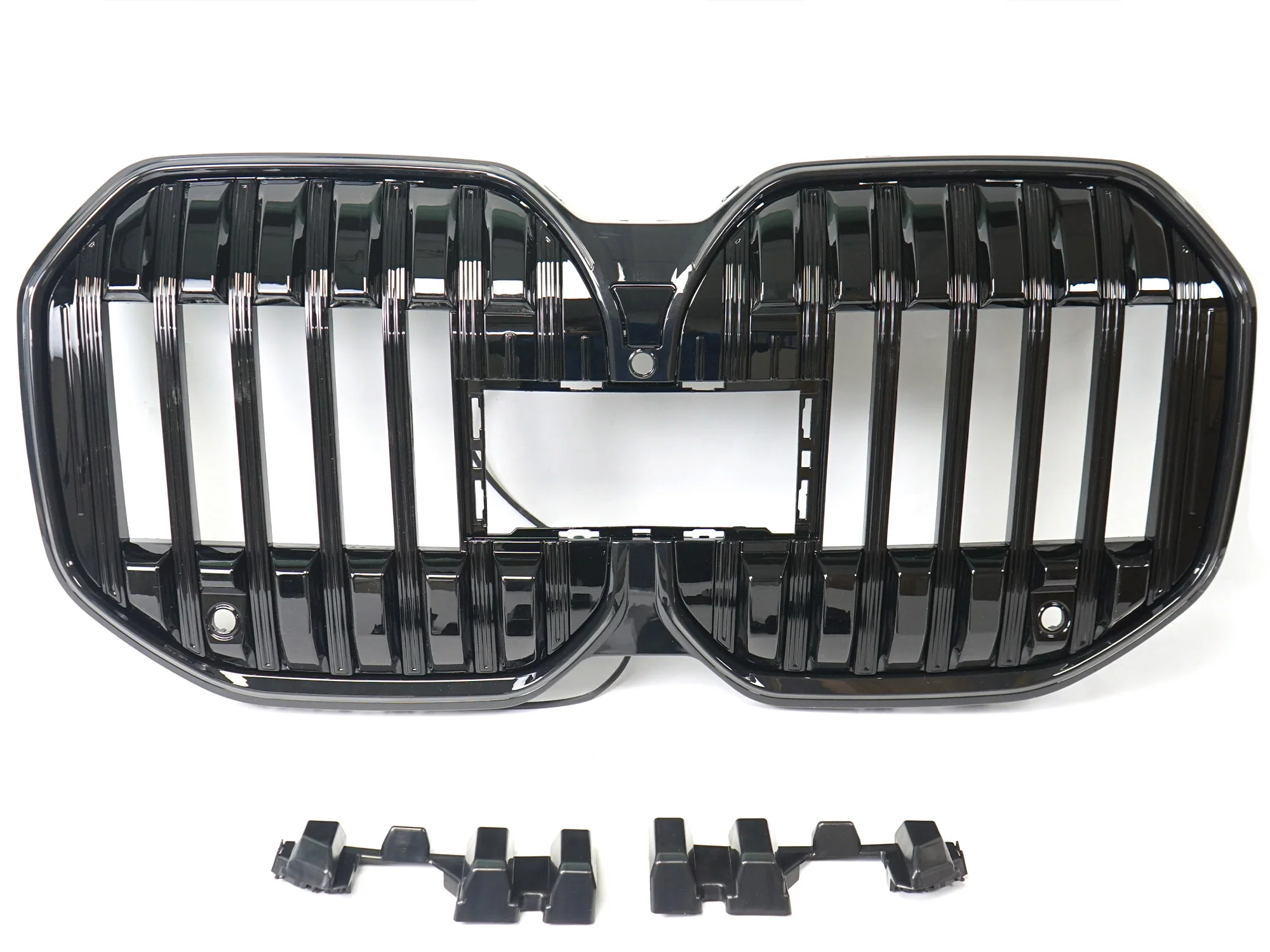 Front Bumper Kidney Grill Grille w/ LED Light For 2023-2026 BMW 7 Series G70 i7 - Image 3