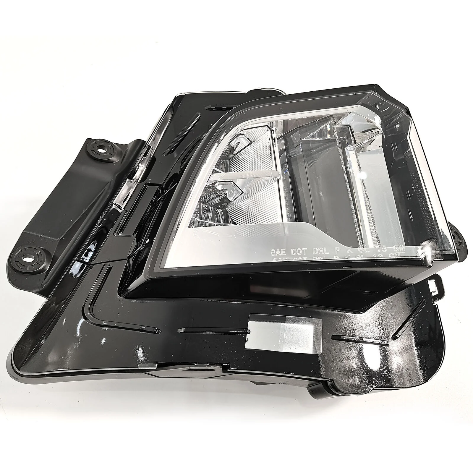Front Bumper Led Fog Lights DRL Daytime Running Lamps For 2018-2019 Cadillac XTS - Image 2
