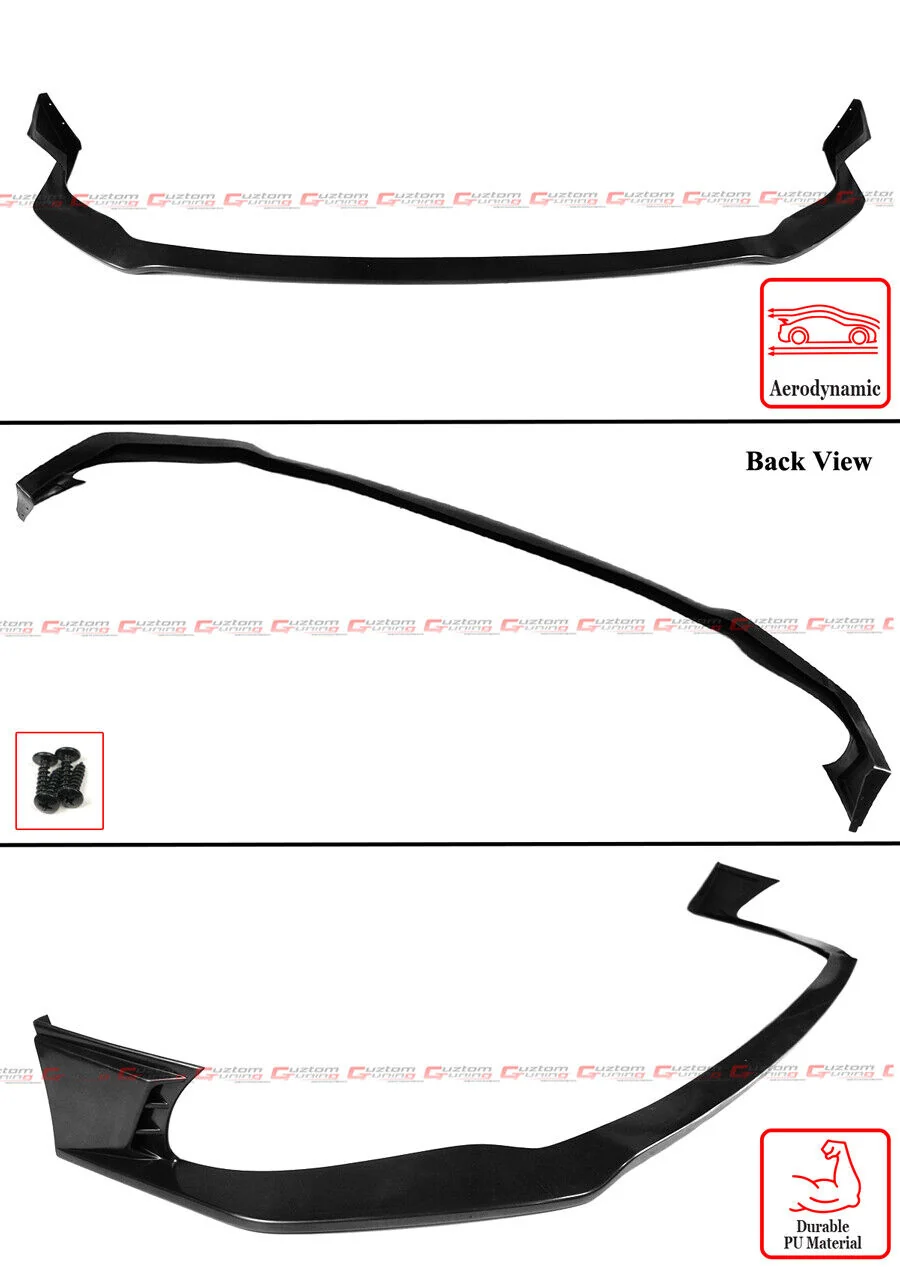 Front Bumper Lip Splitter For 2021-2026 Toyota Sienna XLE LE - Image 2