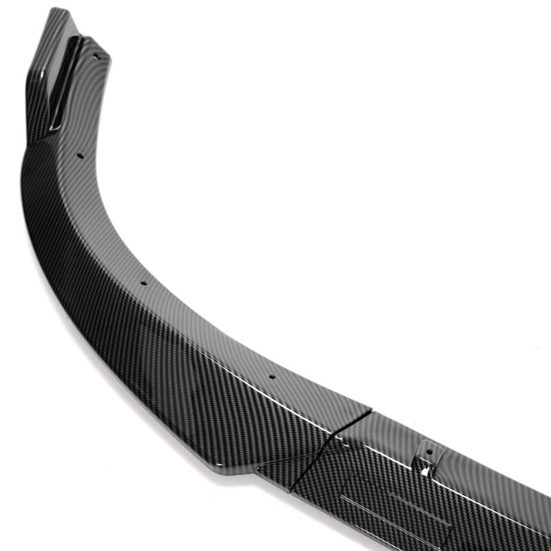 3pcs Carbon Look Front Splitter Lip For Mercedes W204 C250 C300 AMG Bumper 2012-2014 - Image 11