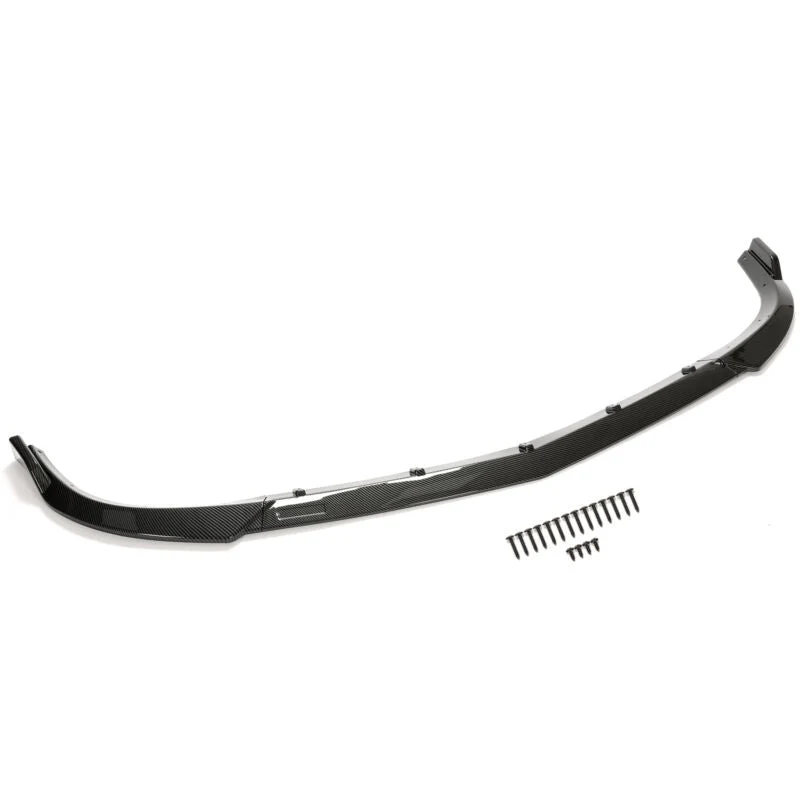 3pcs Carbon Look Front Splitter Lip For Mercedes W204 C250 C300 AMG Bumper 2012-2014 - Image 6