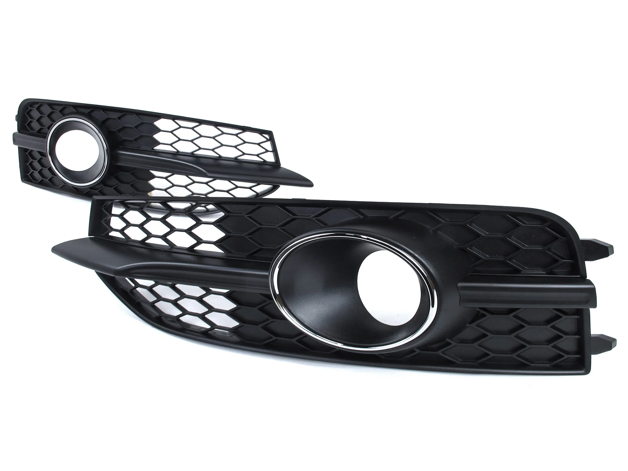 Left+Right Front Bumper Lower Fog Light Cover Grille for Audi A7 S-Line / S7 2012–2015 - Image 7