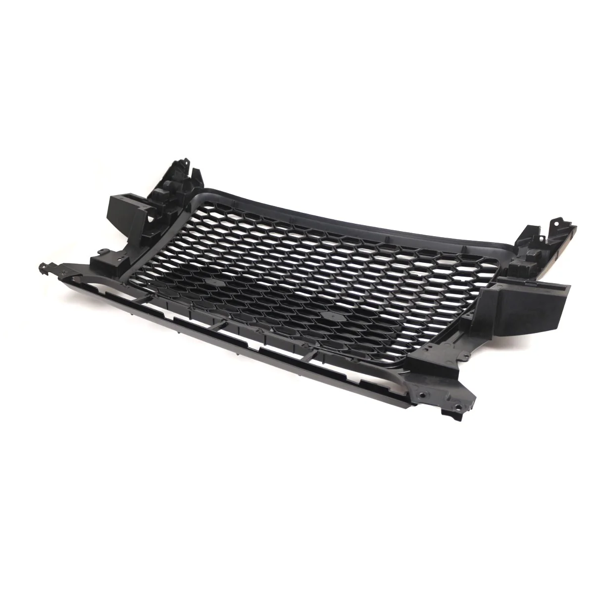 Front Bumper Radiator Grille Grill Honeycomb Gloss Black For Audi Q5 2009-2012 - Image 7