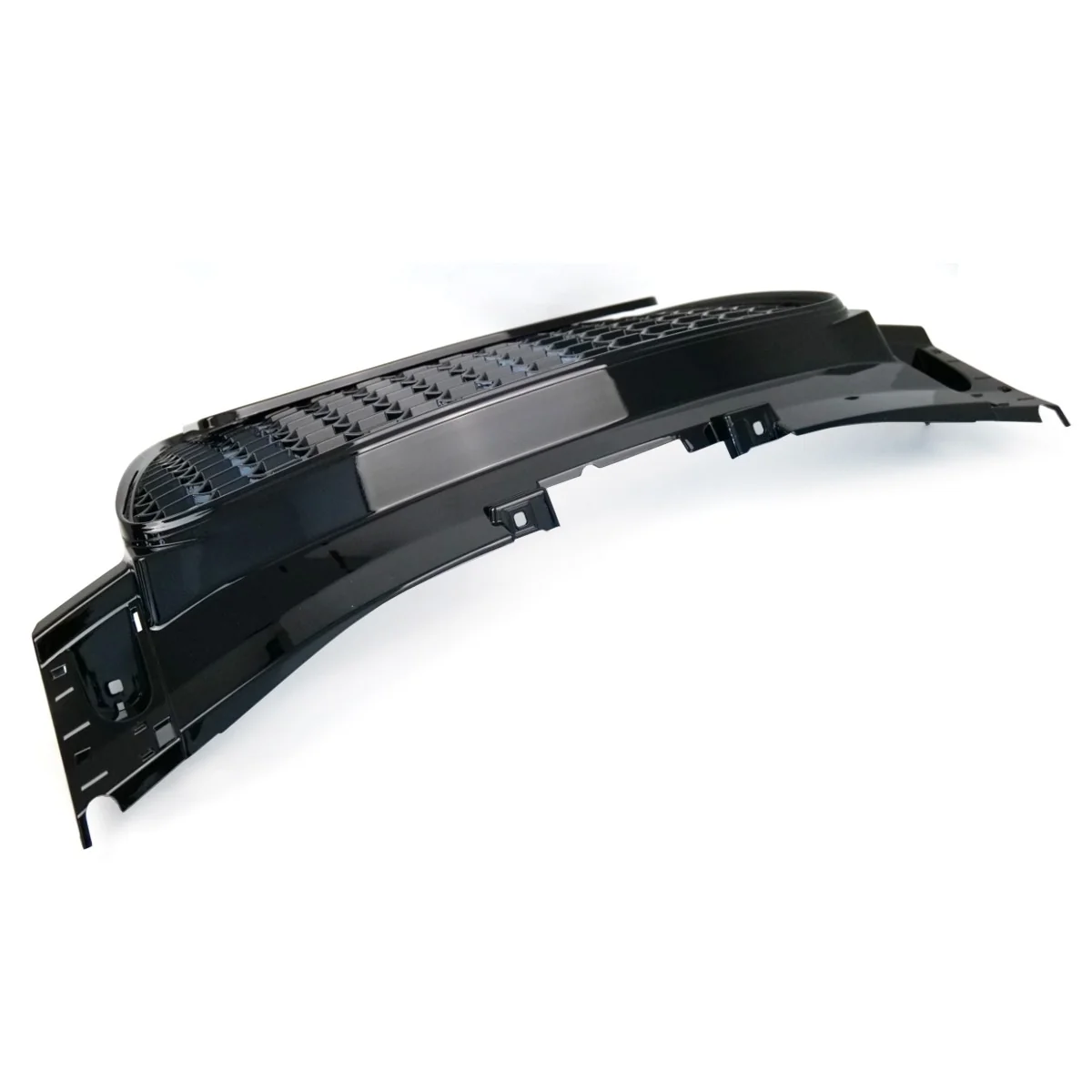 Front Bumper Radiator Grille Hex Grill Gloss Black For Audi TT TTS MK2 2007-2014 - Image 8