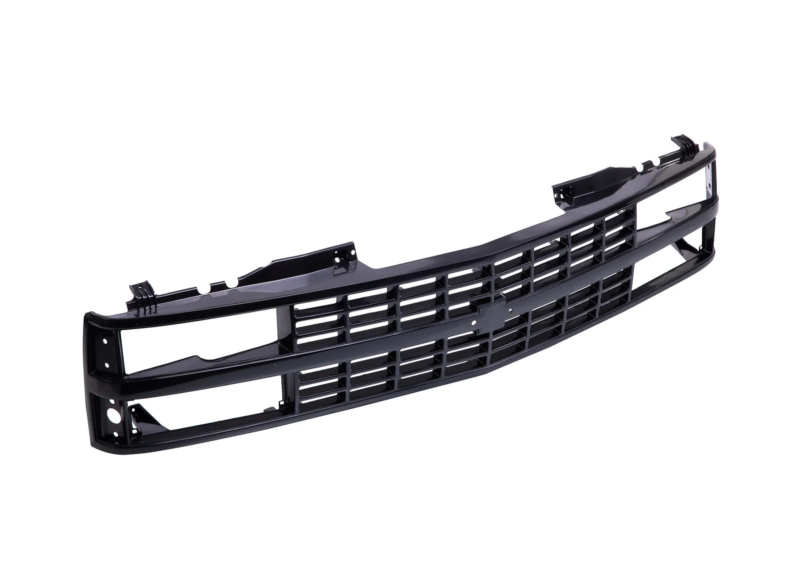 Front Grille Assembly Black for Chevrolet C/K 1500 Pickup 1988–1993 & Fullsize Blazer 1988–1994