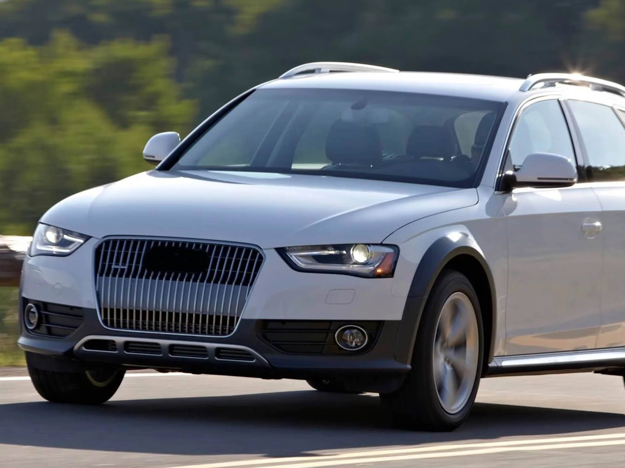 Front Left Fog Light Cover Grill for Audi A4 B8 Allroad 2010-2016 - Image 2