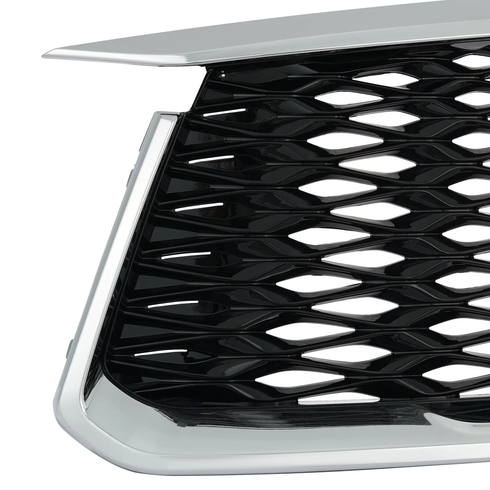 Front Radiator Upper Grille Black&Chrome For Infiniti QX60 2022 2023 - Image 5