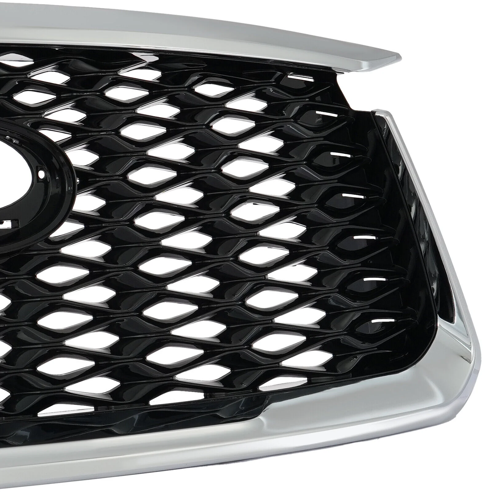 Front Radiator Upper Grille Black&Chrome For Infiniti QX60 2022 2023 - Image 6