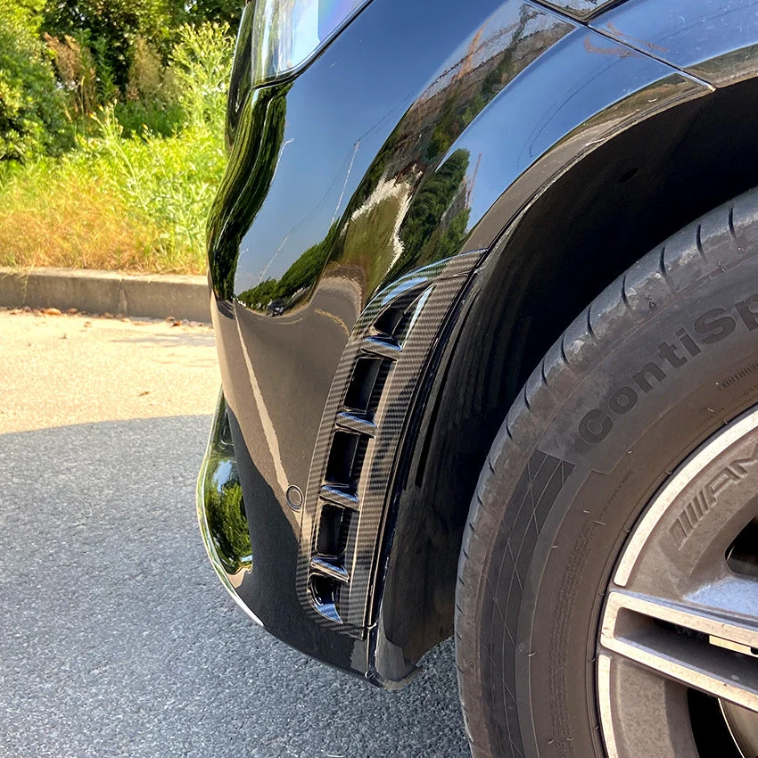 Front Side Air Vent Wheel Fender Trims for Mercedes W167 C167 GLE 350 450 2019-2023 AMG Pack - Image 9