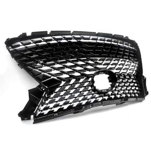Front Upper Grille Mesh Chrome Black For 2016-2019 Lexus RX350 RX450H Base Sport - Image 24