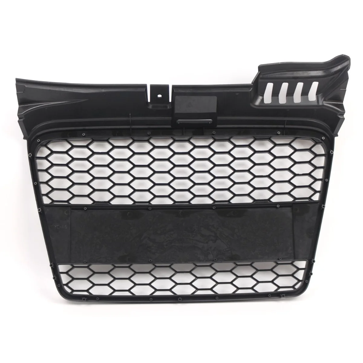 Front Upper Grille RS4 Style Honeycomb Mesh Gloss Black For Audi A4 B7 2005-2008 - Image 8